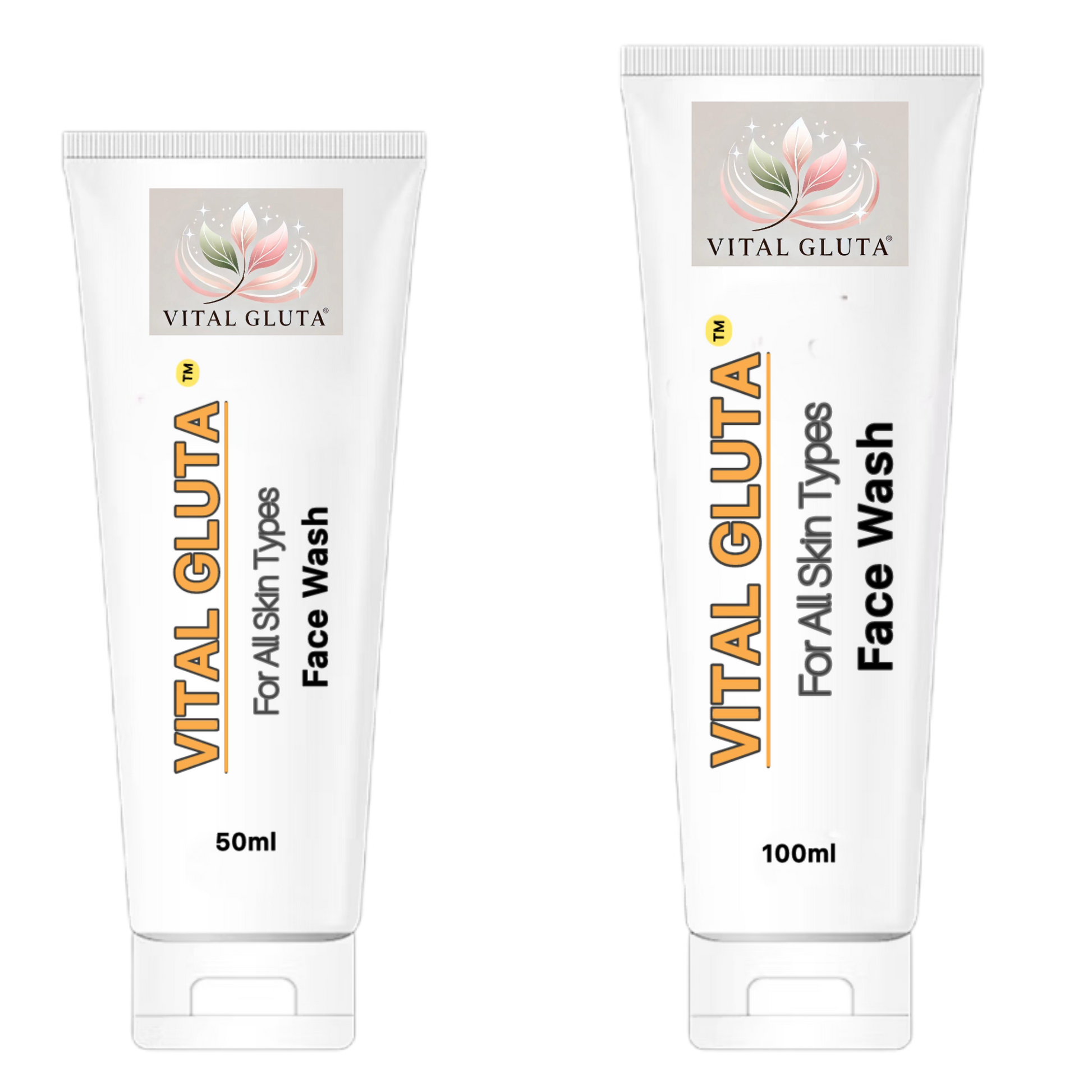 Vital gluta face washes 
