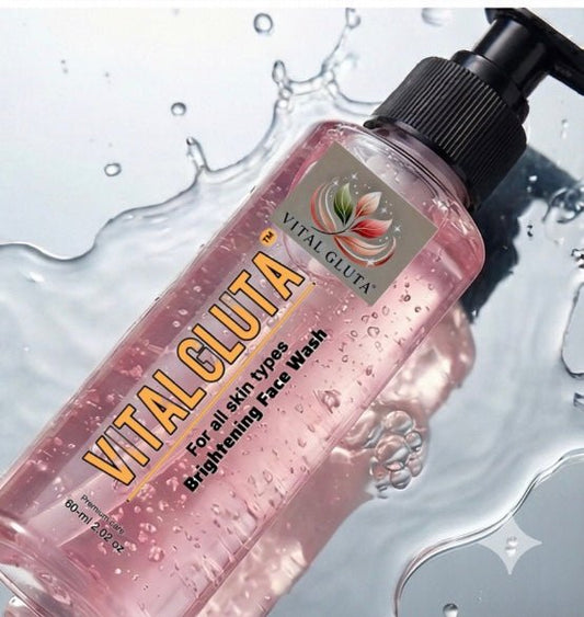 ✨New Vital Gulta Brightening Face Wash 100ml⚡️ - Vital Gluta