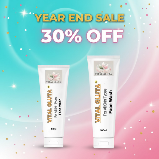 Vital gluta face washes 